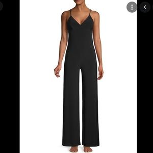 NWOT Norma Kamali Slip Wide Leg Jumpsuit